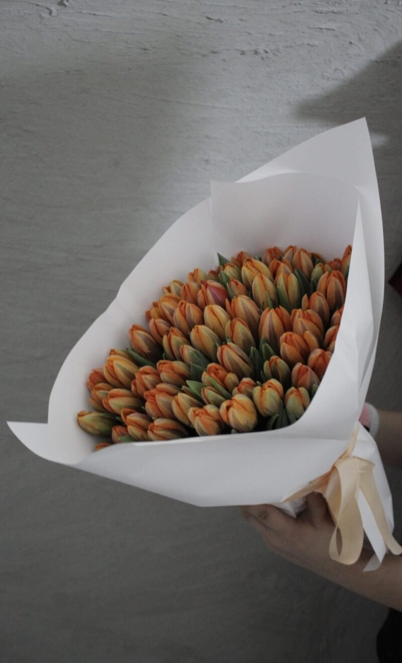 Orange Tulips - Görsel 2