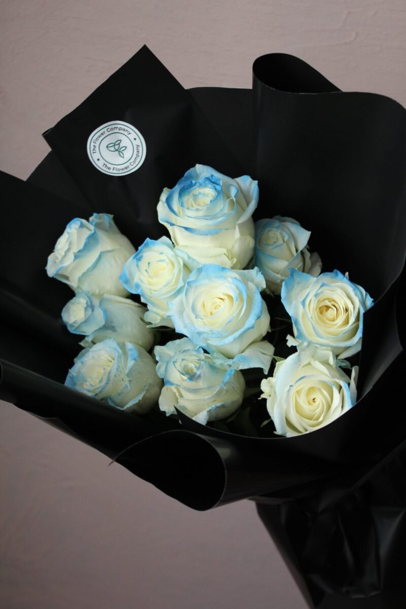 White and Blue
